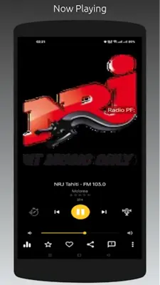 Radio PF android App screenshot 1