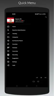 Radio PF android App screenshot 6